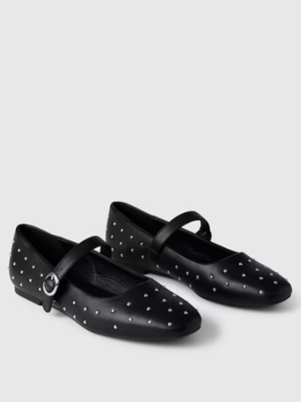 Gap Studded Vegan Leather Ballet Flats